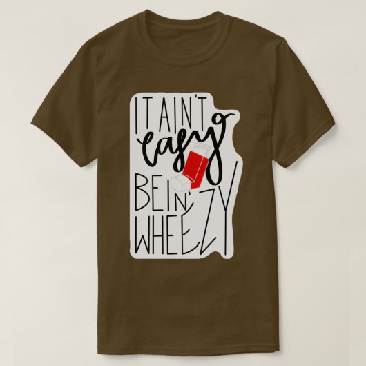 Asthma T-Shirt (Design vorne)