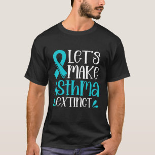 Asthmatischer Krieger Asthma aussterben lassen T-Shirt