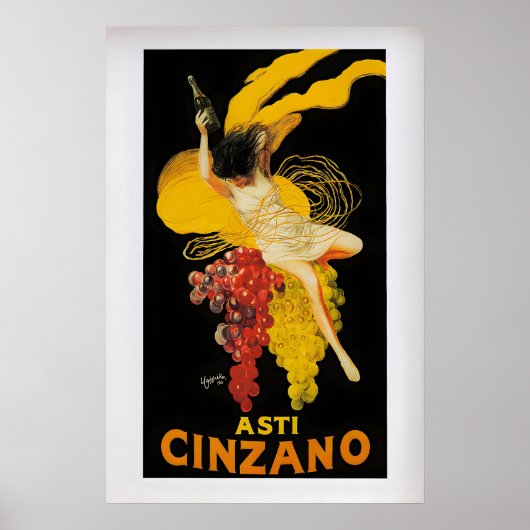 Asti Cinzano by Leonetto Cappiello Vintage Poster (Vorne)