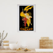 Asti Cinzano by Leonetto Cappiello Vintage Poster (Küche)