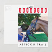 Asticou Trail 2 Jahre alt Postkarte (Vorne/Hinten)
