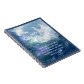 Astilbe Blue Mist Romans 8:28 Notizblock (Rechte Seite)