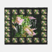 Astilbe mit Mark 10:27 Fleecedecke (Vorderseite (Horizontal))