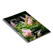 Astilbe mit Mark 10:27 Notizblock (Rechte Seite)