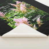 Astilbe mit Mark 10:27 Sherpadecke (3/4)