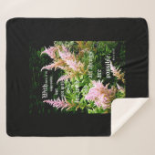 Astilbe mit Mark 10:27 Sherpadecke (Vorderseite (Horizontal))