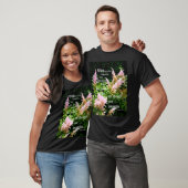 Astilbe mit Mark 10:27 T-Shirt (Unisex)