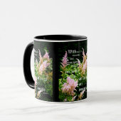 Astilbe mit Mark 10:27 Tasse (Vorderseite Links)