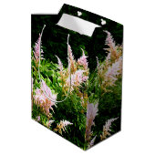 Astilbe Mittlere Geschenktüte (Rückseite Schrägansicht)