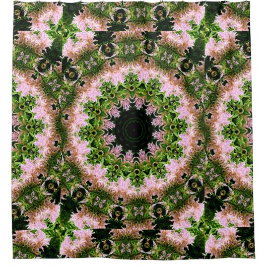 Astilbe Wreath Duschvorhang (Vorderseite)