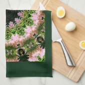 Astilbe Wreath Geschirrtuch (Viertel Falte)