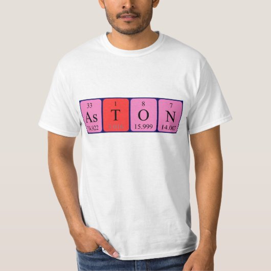 Aston Periodenname Shirt (Vorderseite)