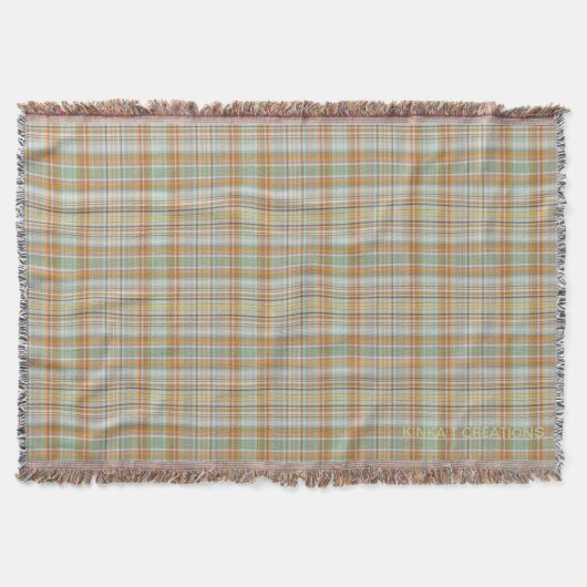 Aston Plaid Decke (Vorderseite)