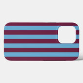 Aston Villa Stripes Case-Mate iPhone Hülle (Rückseite (Horizontal))