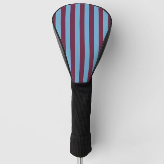 Aston Villa Stripes Golf Headcover (Vorderseite)