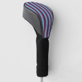 Aston Villa Stripes Golf Headcover (angewinkelt)