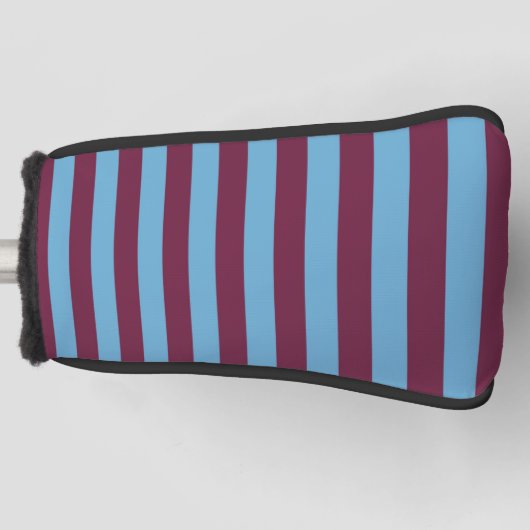 Aston Villa Stripes Golf Headcover (Vorderseite)