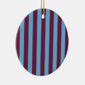 Aston Villa Stripes Keramik Ornament (Rechts)