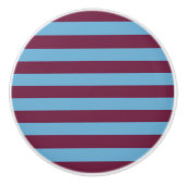 Aston Villa Stripes Keramikknauf (Vorderseite)
