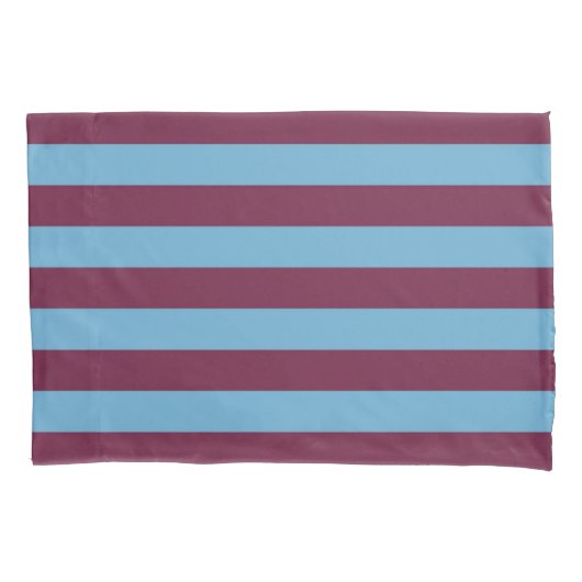 Aston Villa Stripes Kissenbezug (Vorderseite)