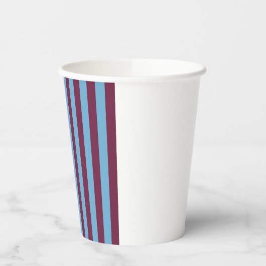 Aston Villa Stripes Pappbecher (Links)