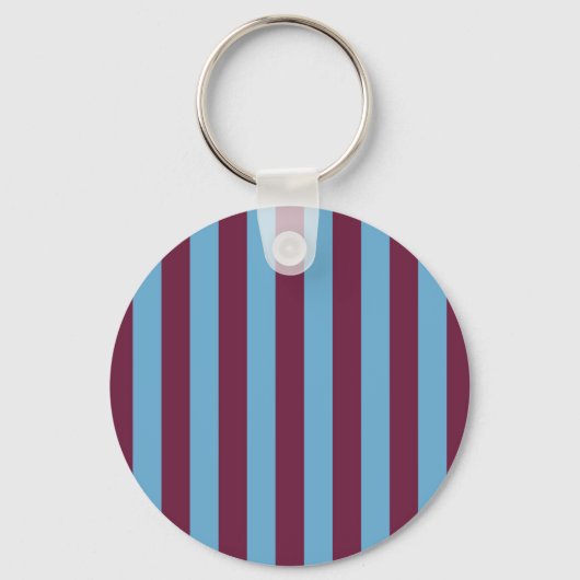 Aston Villa Stripes Schlüsselanhänger (Vorderseite)