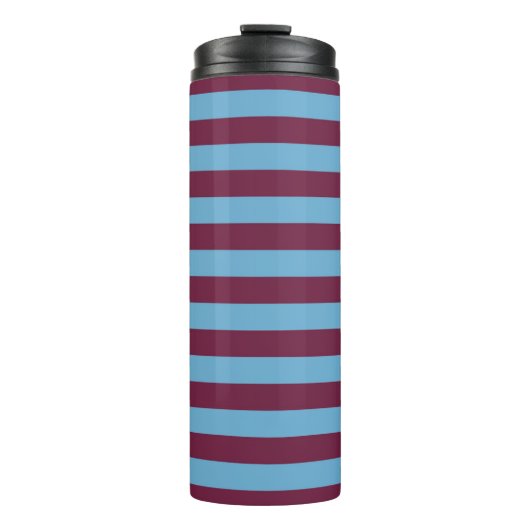 Aston Villa Stripes Thermosbecher (Vorderseite)