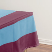 Aston Villa Stripes Tischdecke (Beispiel)