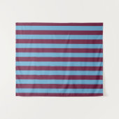 Aston Villa Stripes Wandteppich (Vorderseite (Horizontal))