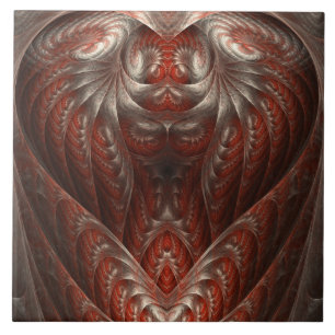 Astonic Me Red Abstrakt Heart Design Keramik Tile Fliese