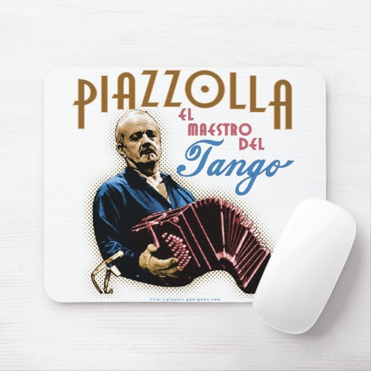 Astor Piazzolla Mousepad (Mit Mouse)