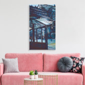 Astor Place Aborigines, New York City Leinwanddruck (Insitu (Wohnzimmer))