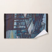 Astor Place Aborigines, NYC Badhandtuch Set (Handtuch)