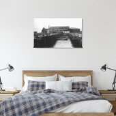 Astoria, Blick von Oregon auf Fisherman's Packing Leinwanddruck (Insitu (Schlafzimmer))