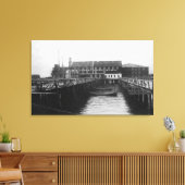 Astoria, Blick von Oregon auf Fisherman's Packing Leinwanddruck (Insitu (Wohnzimmer))