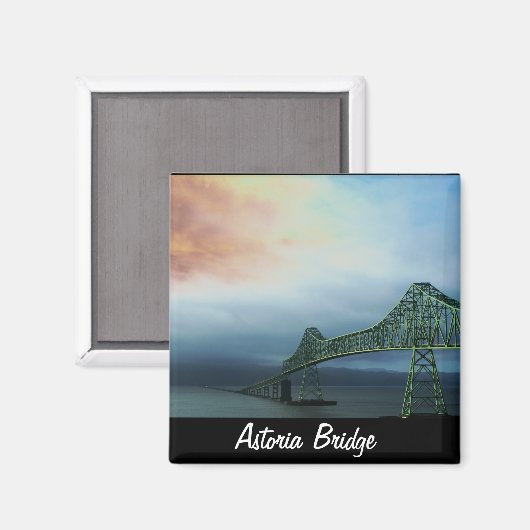 Astoria Bridge Magnet (Vorderseite/Rückseite)