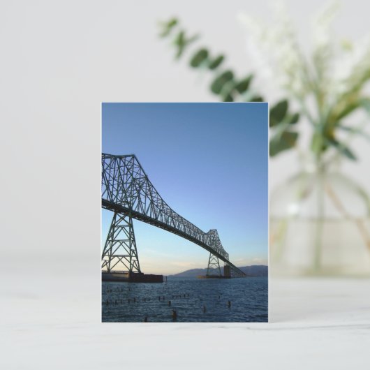 Astoria Bridge Postkarte (Stehend Vorderseite)