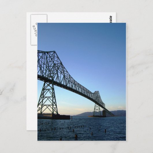 Astoria Bridge Postkarte (Vorne/Hinten)