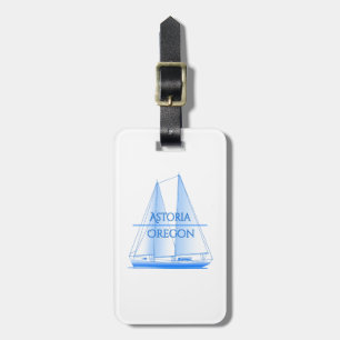 Astoria Coastal Nautical Segelschiff Gepäckanhänger