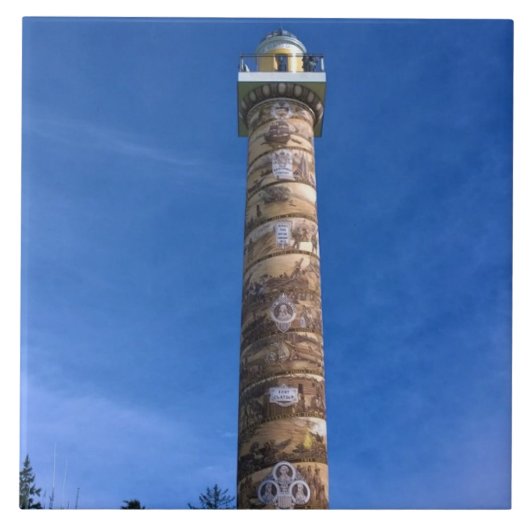 Astoria Column, Oregon Fliese (Vorderseite)