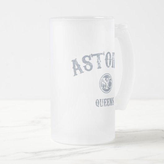 Astoria Mattglas Bierglas (VorderseiteRechts)