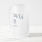 Astoria Mattglas Bierglas (Vorderseite Links)