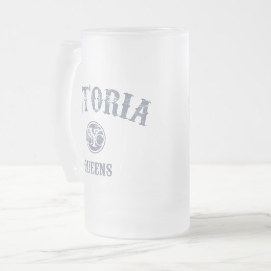 Astoria Mattglas Bierglas (Vorderseite Links)