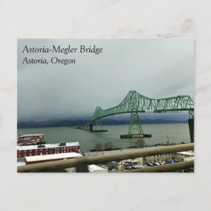 Astoria-Megler Bridge, Astoria, Oregon Postkarte