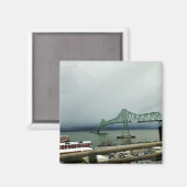 Astoria-Megler-Brücke, Astoria, Oregon Magnet (Vorderseite/Rückseite)