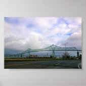 Astoria-Megler-Brücke, Astoria, Oregon Poster (Vorne)