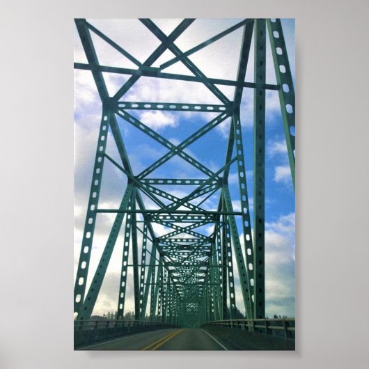 Astoria-Megler-Brücke, Astoria, Oregon Poster (Vorne)