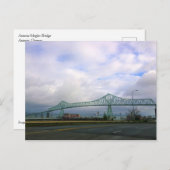 Astoria-Megler-Brücke, Astoria, Oregon Postkarte (Vorne/Hinten)