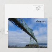 Astoria-Megler-Brücke, Oregon Postkarte (Vorne/Hinten)