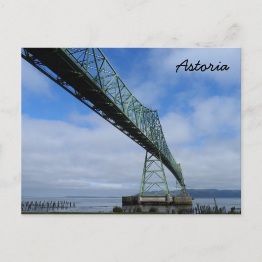 Astoria-Megler-Brücke, Oregon Postkarte (Vorderseite)